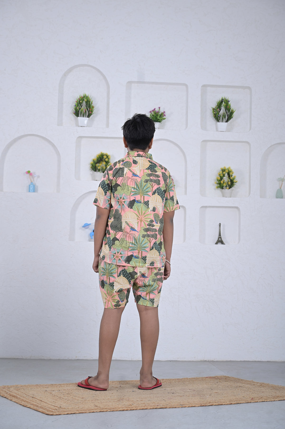 Tropical Jungle Print Boys Cord Set