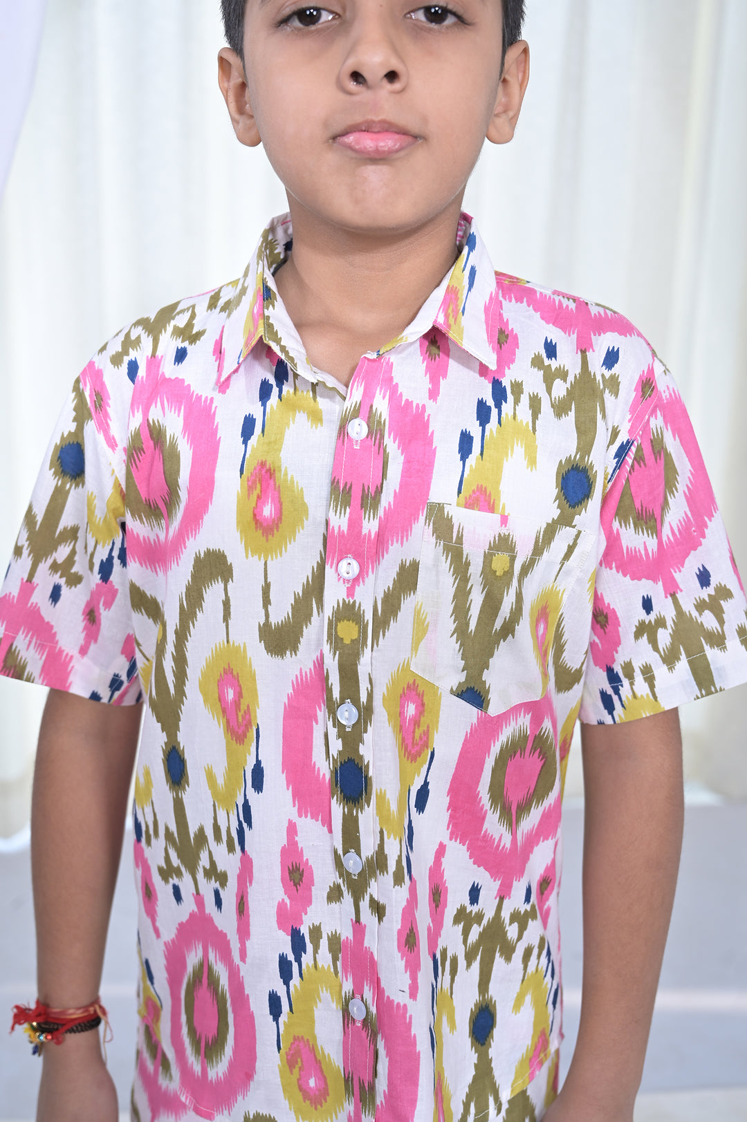 Boys' Ikat Pop Print Co-Ord Set
