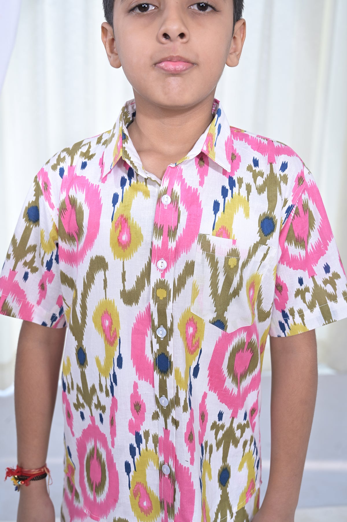 Boys' Ikat Pop Print Co-Ord Set
