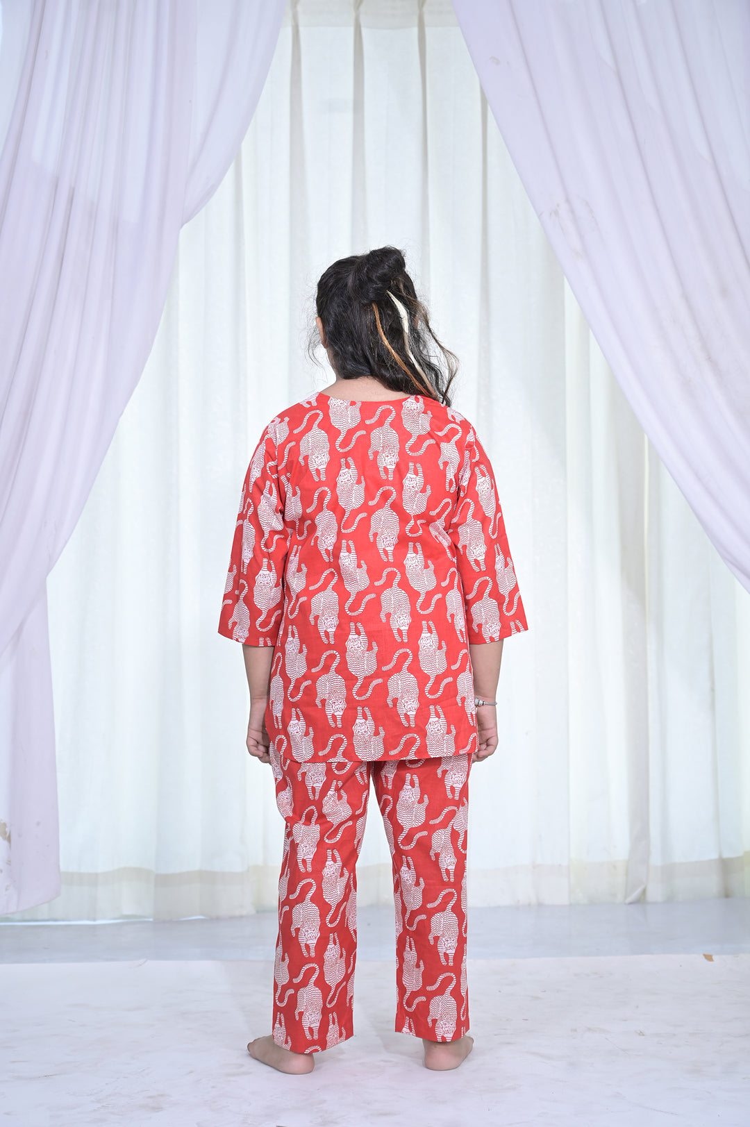 Girls Red Coord Set